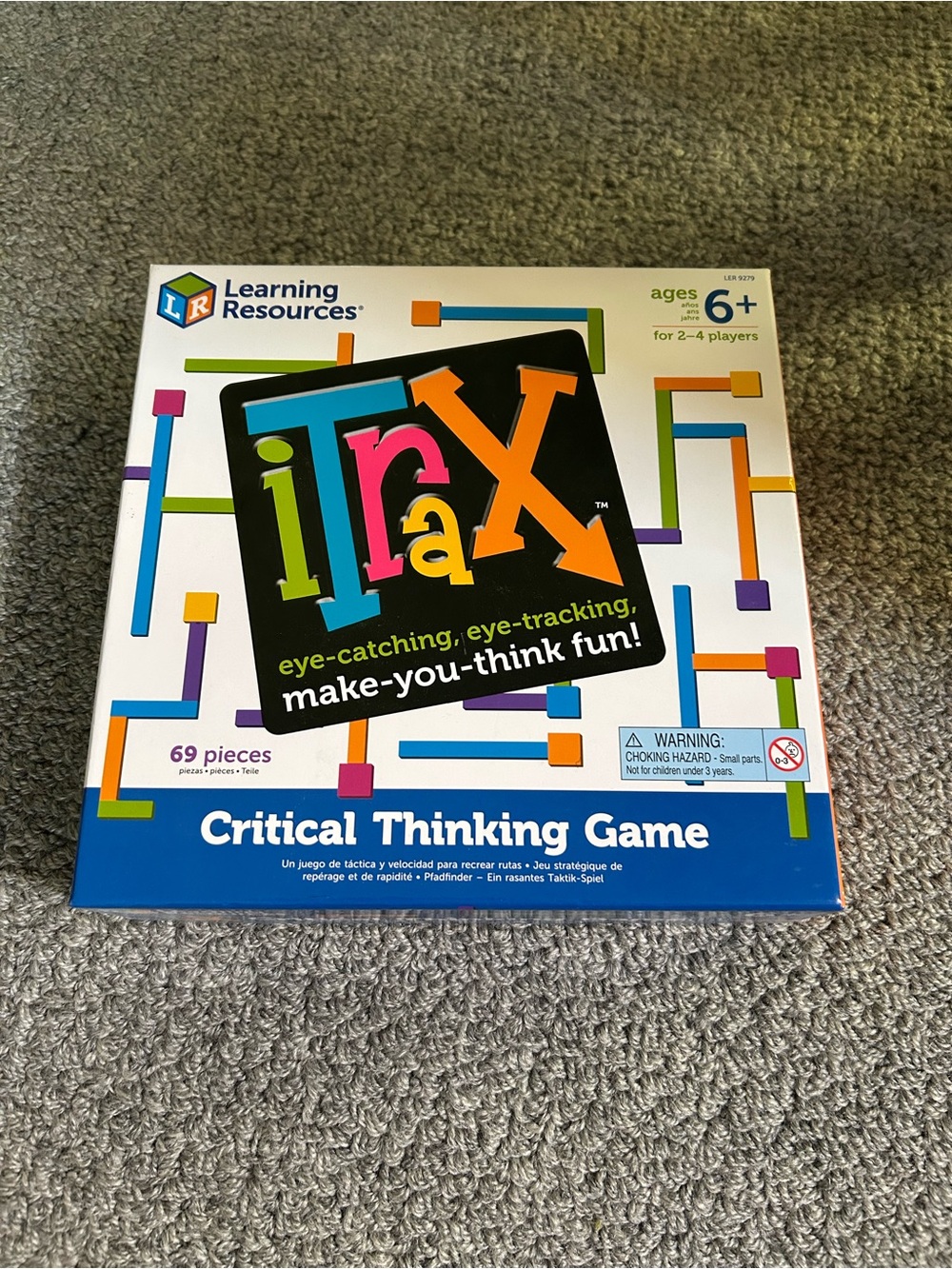 iTrax Critical Thinking Game - Learning Resources - Like New